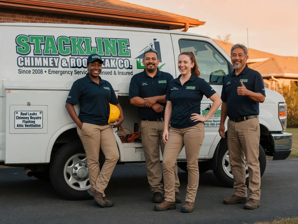 Chimney flashing repair company in Pawnee, TX